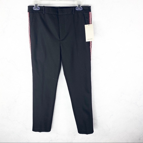 [Zara] Classic Black Striped Trousers - Picture 7 of 10